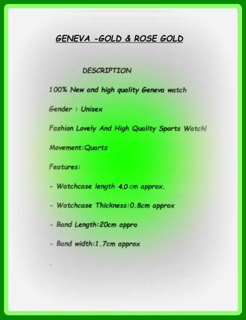 --********LADIES GENEVA* BIG DIAL* FULL BLING DESIGNER STYLE  STAINLESS STEEL QUARTZ WATCH**