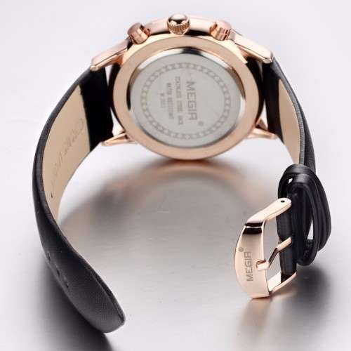 Megir 2011 - Chronograph Watch * 6 HANDS* (3 OPTIONS)