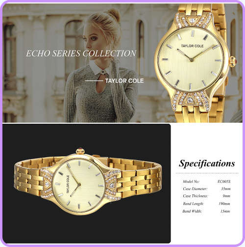 From UK** Magnifisant* Taylor Cole-**Any Occasion Ladies Dress Watch**Very Special*