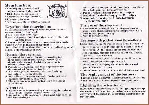 *AMST Brand Men Leather Strap Quartz Led Digital 50M Waterproof Army Military Watch