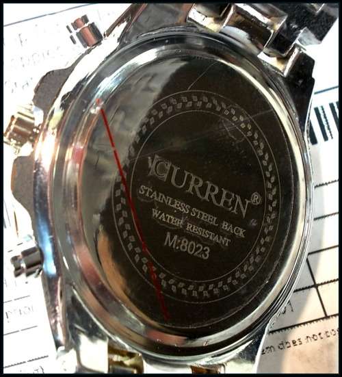 ***Elegant Classic Curren 8023 HEAVY ALL STEEL MEN  QUALITY WATCH