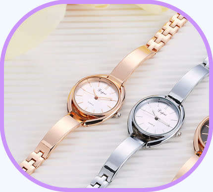 --***LADIES **ELEGANT,BEAUTIFUL and FEMININE** GOLD QUARTZ WATCH**