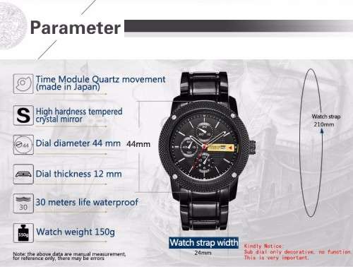 ***Elegant Curren 8069 HEAVY SILVER ALL STEEL MEN  QUALITY WATCH