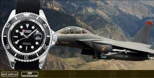 *** SHARK ARMY-Luxury Men Date  Quartz Military Sport Wrist Watch** From: ALASKA, United St
