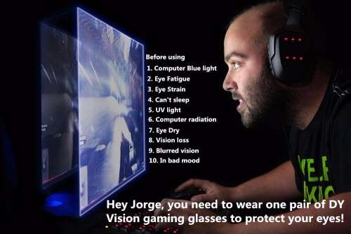 **Blue Light Blocking - Top Gaming Sunglasses *