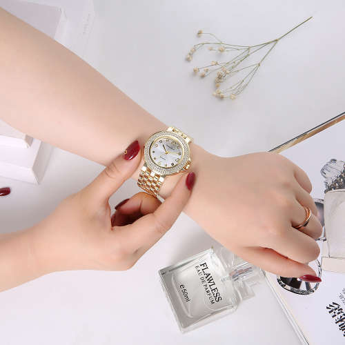 ****LADIES *DEEP SHELL 2212 *  DESIGNER STYLE  STAINLESS STEEL QUARTZ WATCH**