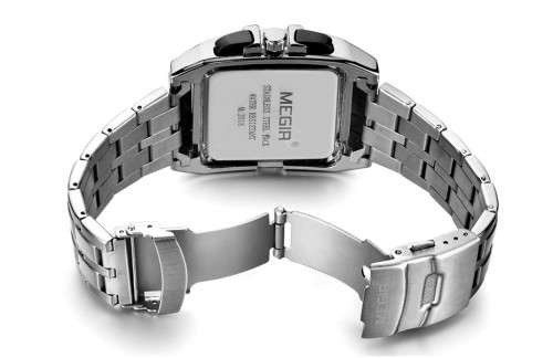 *** Megir Brand Top Watch** White*6 Hands* Luxury Men Quartz Wristwatch CHRONOGRAPH