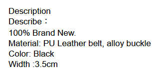 ** Men **Silver & Black Buckle** leather collection  automatic Buckle  Fashion Waist Belt   *