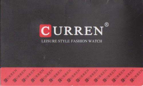 *** New Masculine CURREN 8211 Elegant Mens White Dial  Quartz Watch  Leather Band