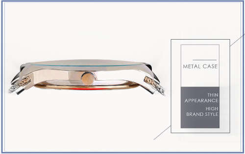 ** CLASSIC -Titanium Emperor by CURREN® ROSE GOLD & BLACK