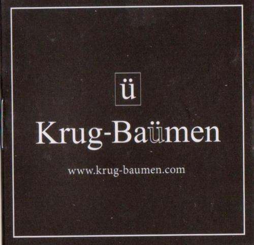 **NEW RRP £585 **Ladies*Krug-Baumen 1964DLG Tuxedo Gold 4 Diamond Blue Dial Gold Strap