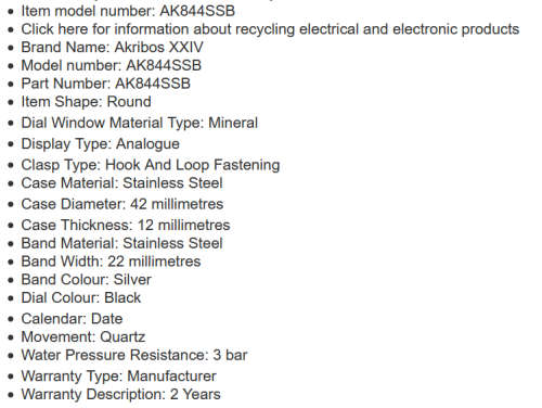 *$695* Men's Akribos XXIV Quartz Sunray Dial Date Genuine Stainless Steel Mesh Strap Watch*