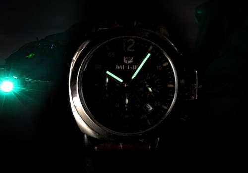 *FREE SHIPPING* Megir Brand Top Watch** Silver Case  Luxury Men* 6 Hands * Quartz Wristwatch CHRONO*