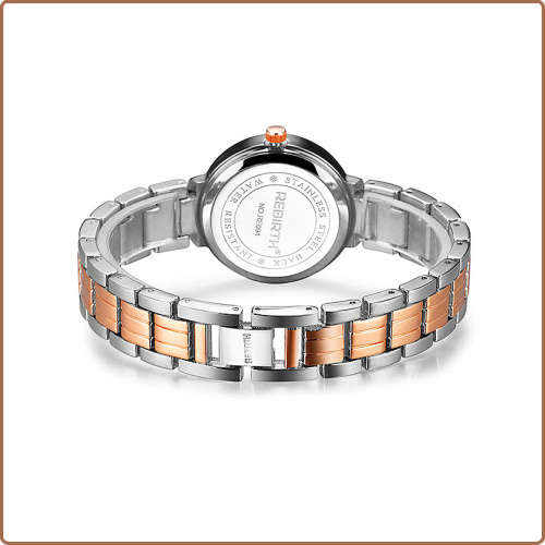 *REBIRTH BRAND RE094*  Modern Women Swiss Quality  Quartz Watch with Stainless Steel Strap