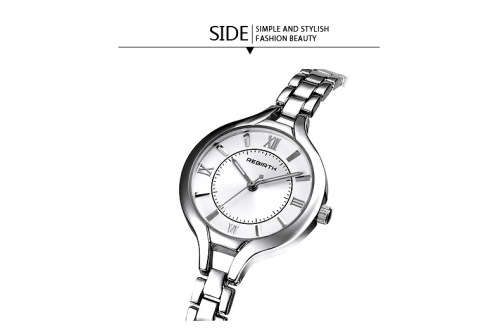 *REBIRTH BRAND RE039*  Modern Women Swiss Quality  Quartz Watch with Steel  Strap