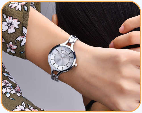 *REBIRTH BRAND RE039*  Modern Women Swiss Quality  Quartz Watch with Steel  Strap