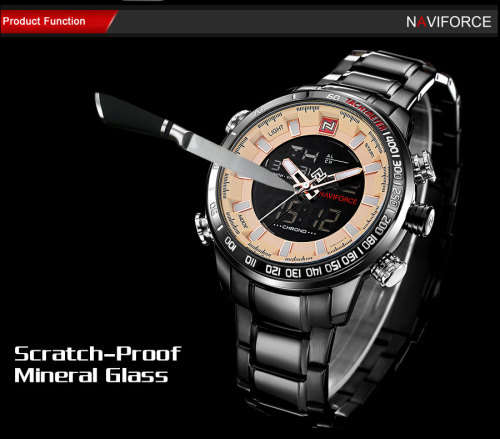 ***Naviforce Brand** New Style Conservative  Big Luxury Men Multifunction Wristwatch*FULL HOUSE*