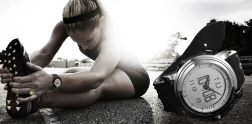 -***NEW SINOBI DUAL TIME CHRONOGRAPG~MULTIFUNCTION~ UNISEX SILICONE STRAP WATCH* BLACK