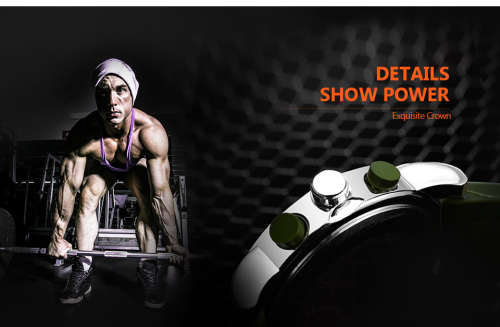 -***NEW SINOBI DUAL TIME CHRONOGRAPG~MULTIFUNCTION~ UNISEX SILICONE STRAP WATCH* BLACK