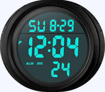 FREE SHIPPING !***SKMEI **Model : 1068  Chronograph Black  Multifunction Watch**