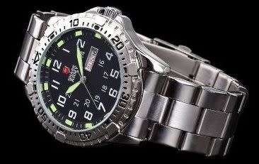 *** SHARK ARMY Brand Top ALL STEEL Date Day~ FREE SHIPPING!** Box, Book & Papers* Full House !