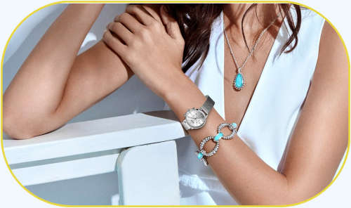 Megir 2011L  - Ladies  Chronograph Watch * 6 HANDS* ROSE GOLD or SILVER