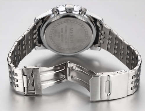 * Megir *Top Watch** All Steel All Silver  Luxury Men* 6 Hands * Quartz Wristwatch CHRONOGRAPH