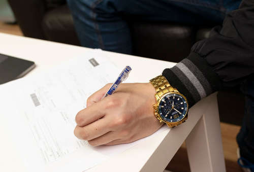 *** Megir 2068 ** Top Watch* New Style Big Luxury Men Quartz Wristwatch CHRONOGRAPH * 6 HANDS *