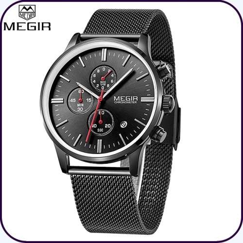 Megir 2011 - Chronograph Watch * 6 HANDS*