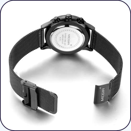 Megir 2011 - Chronograph Watch * 6 HANDS*