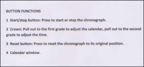 Megir 2011 - Chronograph Watch * 6 HANDS*