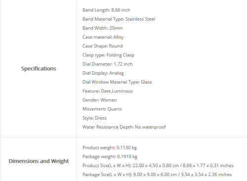 CRRJU 2210  -Quality Unisex Solid Built Analog Watch *Rose Gold *