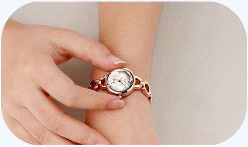 **Megir 4173  - Ladies Dainty Feminine Serious Small ROSE GOLD Watch**