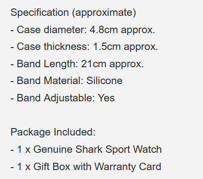 * $99.99 *Graceful SHARK** -Luxury Men Digital LED Date Day Multifunctional Quartz Sport Wrist Watch