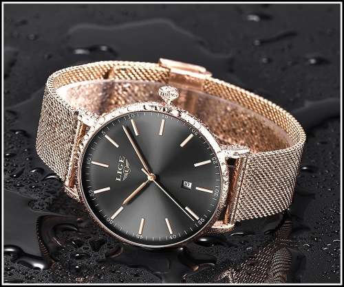 ** CLASSIC -  Modern Trendy * BIG DIAL* LIGE 9908- Top Luxury All Steel *FULL HOUSE!