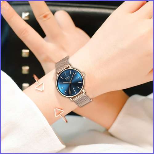 ** CLASSIC  ~ Modern Trendy * BIG DIAL* LIGE 9908- Top Luxury All Steel *FULL HOUSE!