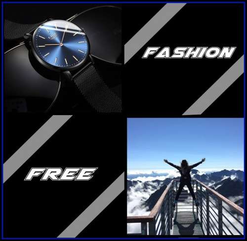 ** CLASSIC - Modern Trendy * BIG DIAL* LIGE 9895- Luxury All Steel *FULL HOUSE!