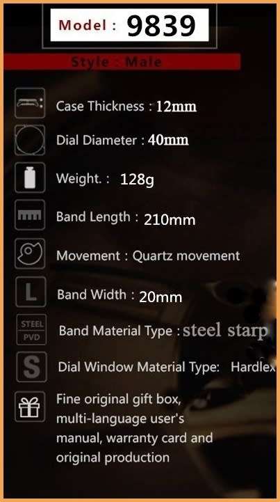 ** CLASSIC -  Relogio Masculion LIGE 9839 Top Luxury All Steel *6 Hands* Chronograph Watch Men