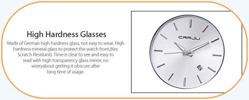 -Free Shipping : ~CCRJU* SOLID BUILT BIG DIAL WATCH~ ROSE GOLD