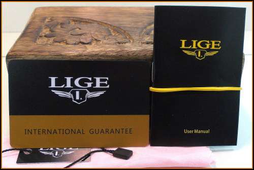 ** CLASSIC  ~ Modern Trendy * BIG DIAL* LIGE 9908- Top Luxury All Steel *FULL HOUSE!