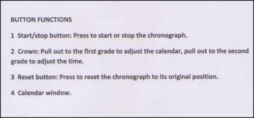 *FREE SHIPPING *  Megir 2011 - Chronograph Watch * 6 HANDS* Black SS  Strap*