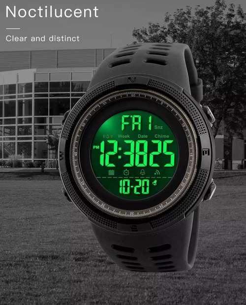 **SKMEI SPORT 1251~ Multifunction Black Sport watch with Brand Box ~