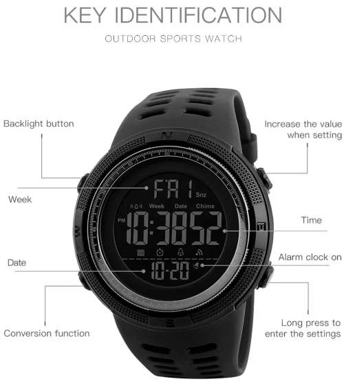 FREE SHIPPING *2 x**SKMEI +~1 x SUNKTA ( 3 watches as 1 item )