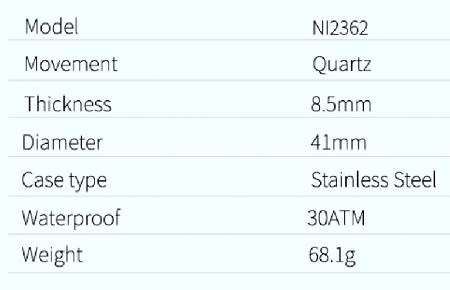 ** NIBOSI-*N12362 *COLOR BURST! Vision Sensation with Quality!*