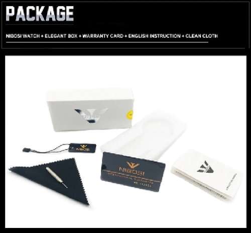 ** NIBOSI-*N12362 *COLOR BURST! Vision Sensation with Quality!*