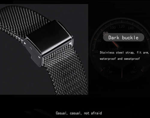 *LIGE 9969 Slimline Simple Watch Quartz Clock with Quality!* Will not Fade or Rust