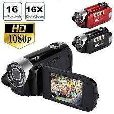 Full HD, 1080P, 16MP Digital Video Camcorder, Camera DV 2.7'' TFT, LCD, 16X ZOOM
