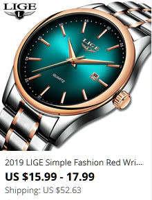 ** LIGE 9937-New Series Unique Men / WOMEN *COLOR BURST! Vision Sensation with Quality!*STEEL GREEN