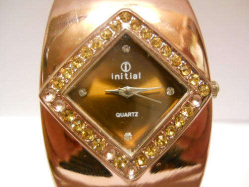 -NEW RANGE  INITIAL LADIES  BANGLE WATCH-