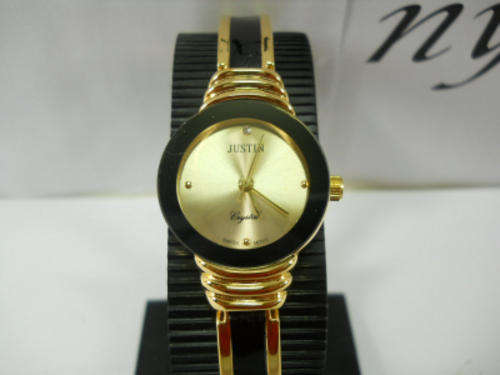 -MODERN JUSTIN LADIES STEEL WATCH-QUALITY!